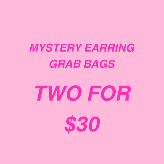 2 FOR $30 MYSTERY EARRING GRAB BAG