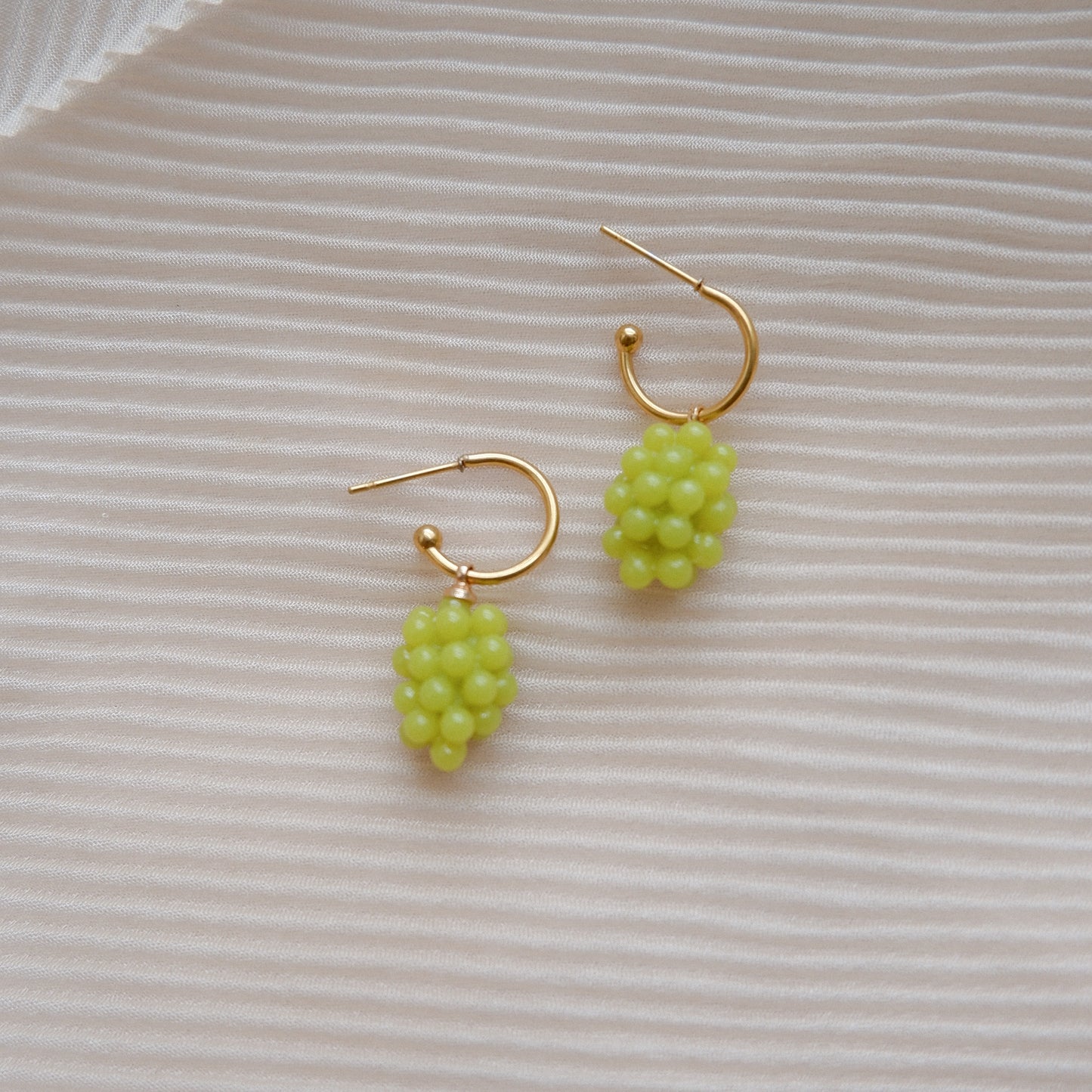 baby grape earrings