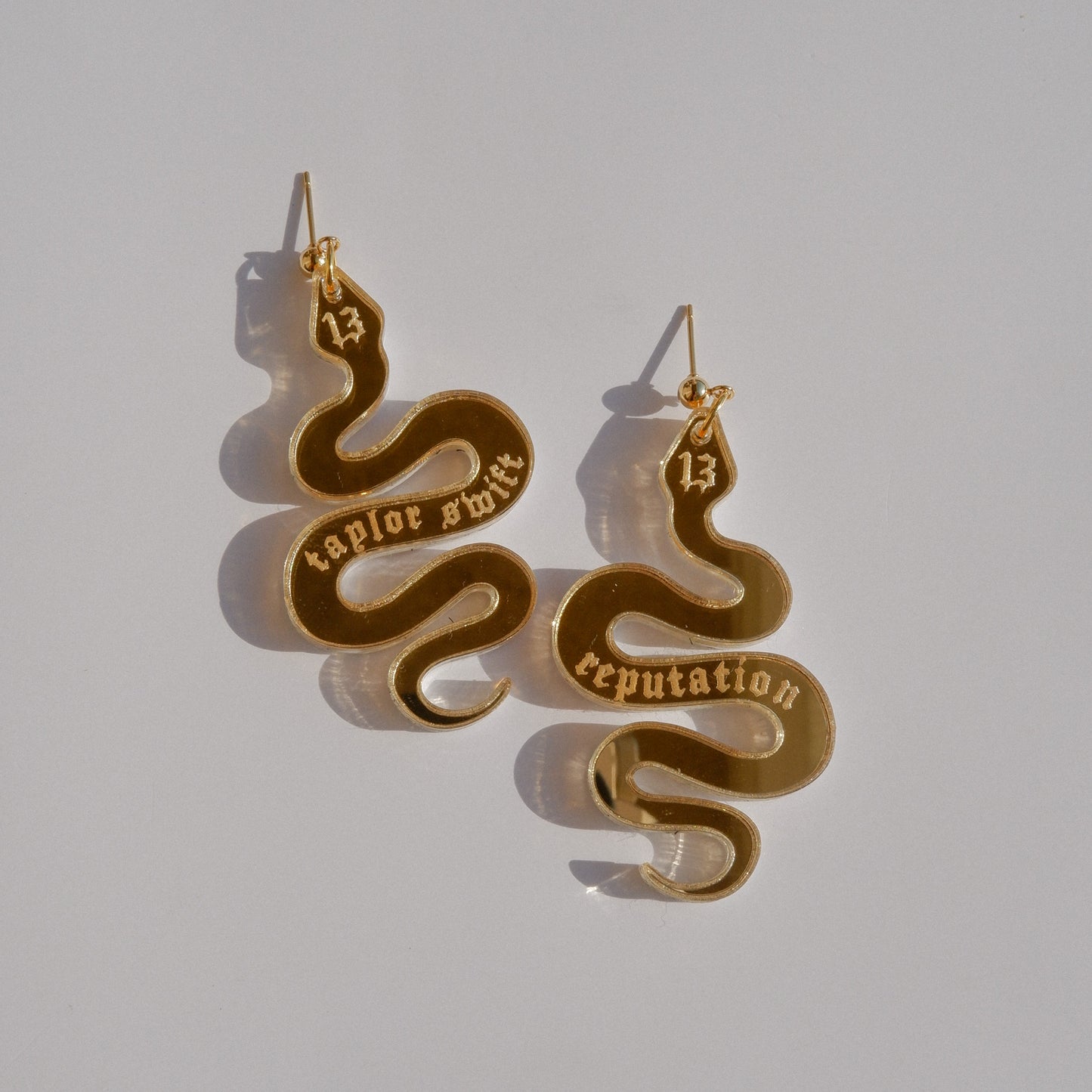 reputation snakes - taylor swift earrings