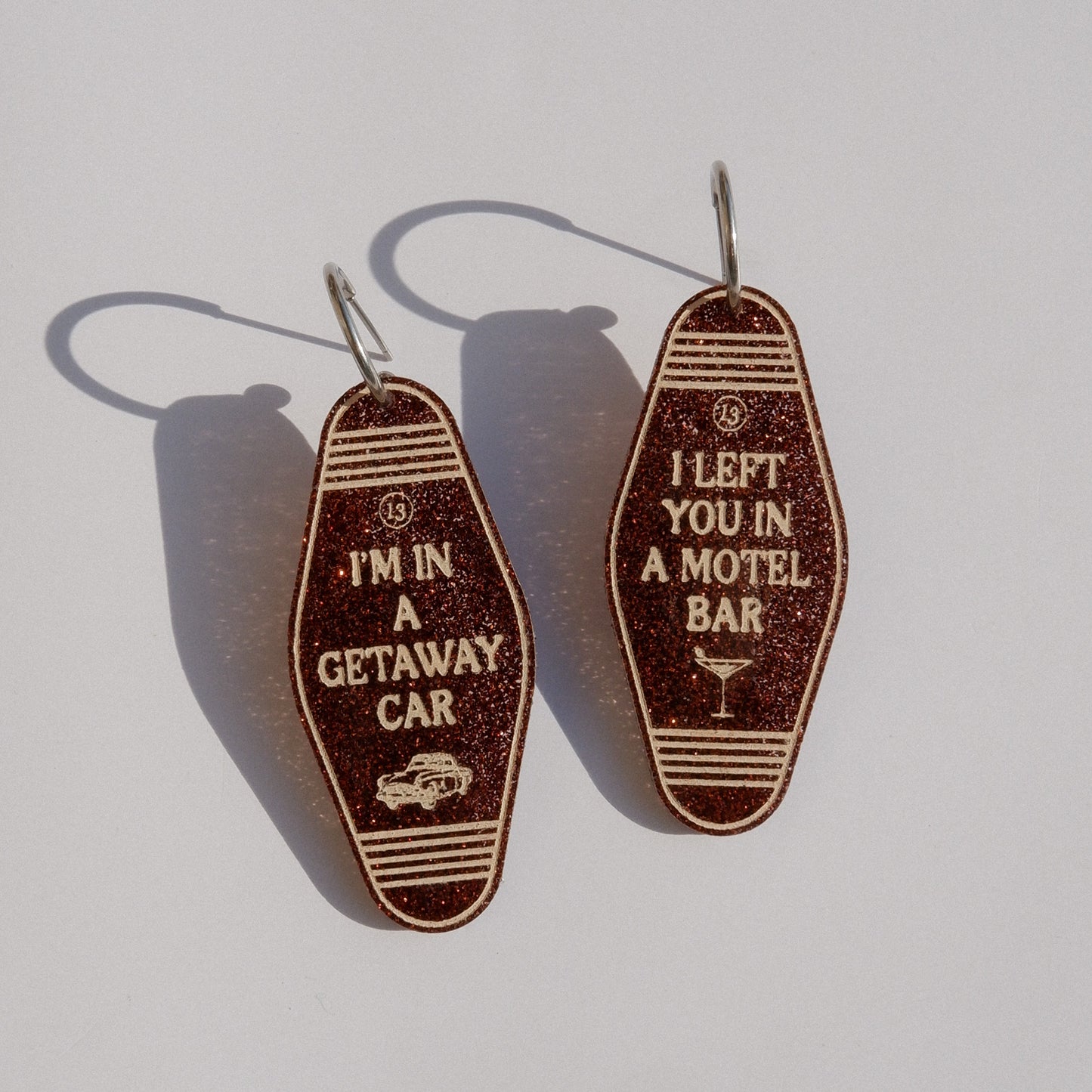 getaway car keychain earrings - taylor swift earrings